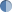 dois tons de azul
