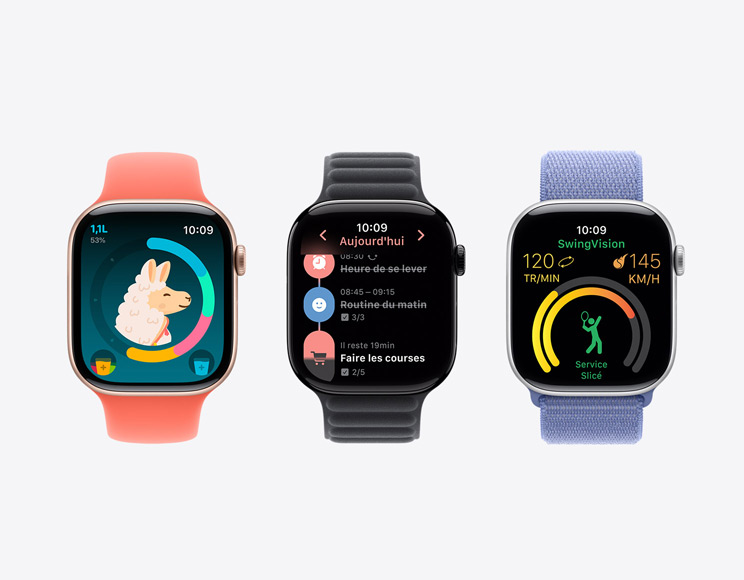 Différentes apps disponibles au téléchargement dans l’App Store.