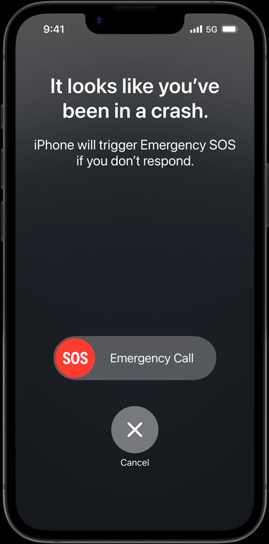 iPhone 16e menampilkan fitur konektivitas, seperti Pesan via Satelit, Lacak, Bantuan Tepi Jalan, dan Darurat SOS.