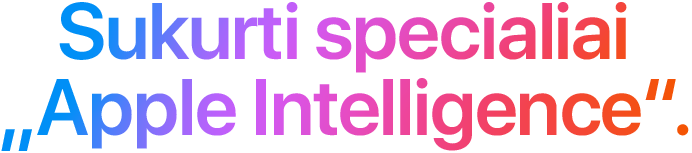 Apple Intelligence