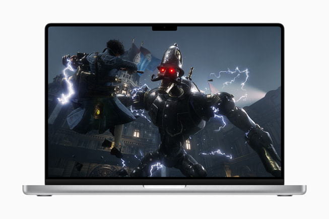 MacBook Pro’da Lies of P oyunu. 