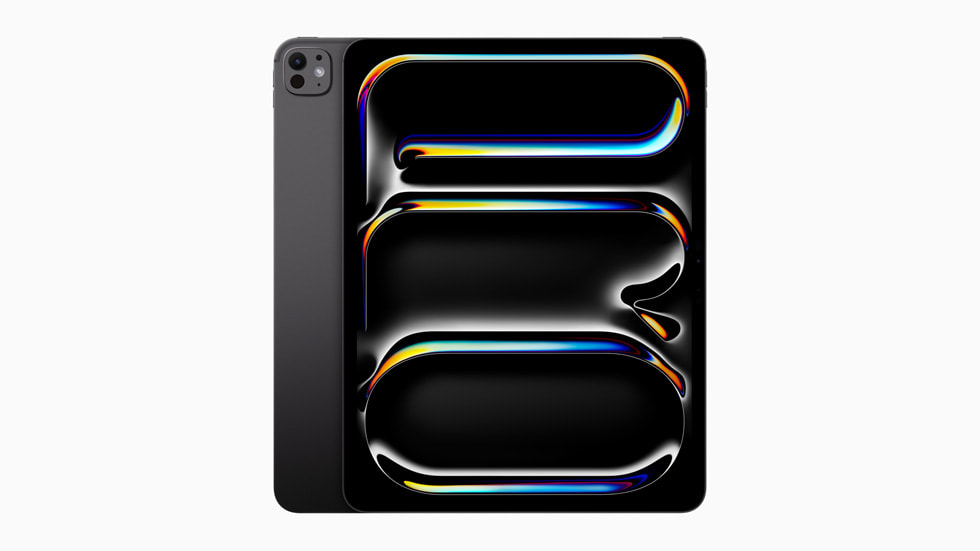 جهاز iPad Pro الجديد باللون الأسود الفلكي.