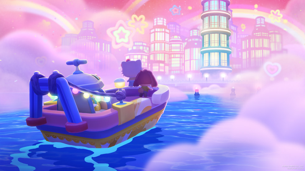 Et stillbilde fra Hello Kitty Island Adventure.
