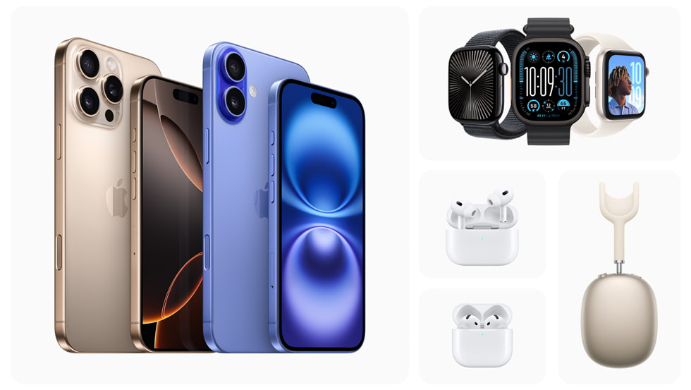 Les nouvelles gammes iPhone, Apple Watch et AirPods.