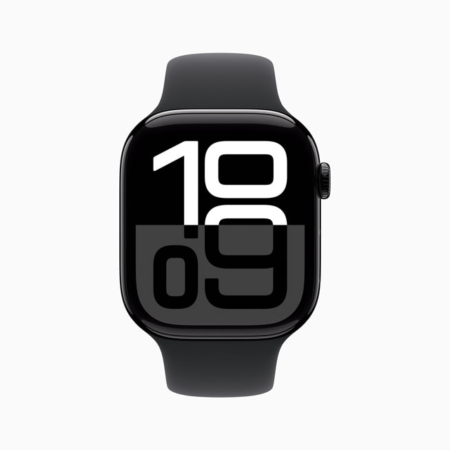 Den nye Flux-urskiven vises på Apple Watch Series 10.