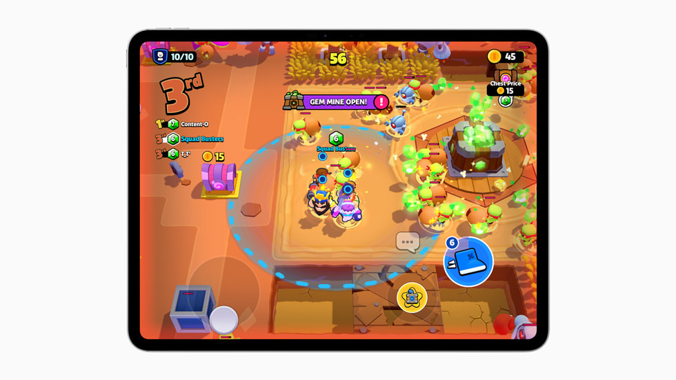 Squad Busters auf dem iPad Pro.