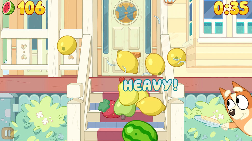 Halfbrick Studios 出品的《水果忍者 - 經典版+》插圖。