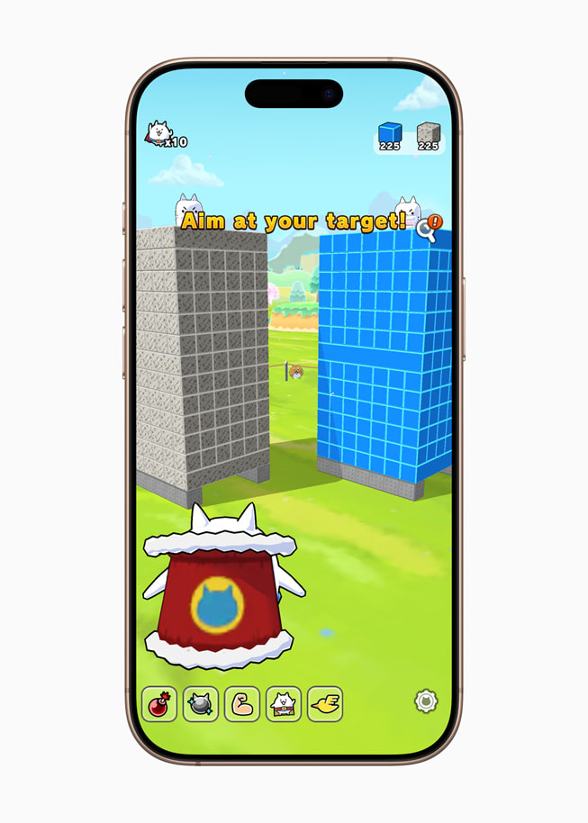 صورة ثابتة من Let’s Go Mightycat! من تصميم PONOS Corporation.