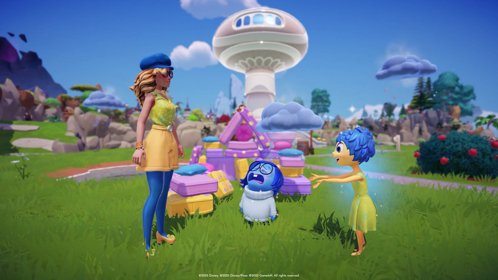 Una pantalla de Disney Dreamlight Valley Arcade Edition.