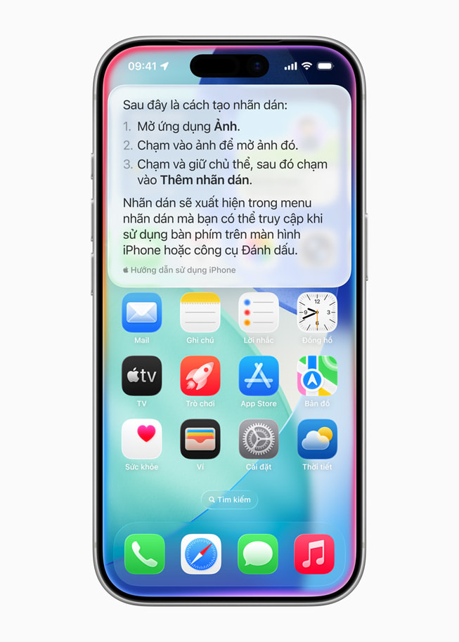 iPhone hiển thị hướng dẫn từng bước để lên lịch gửi tin nhắn văn bản. 