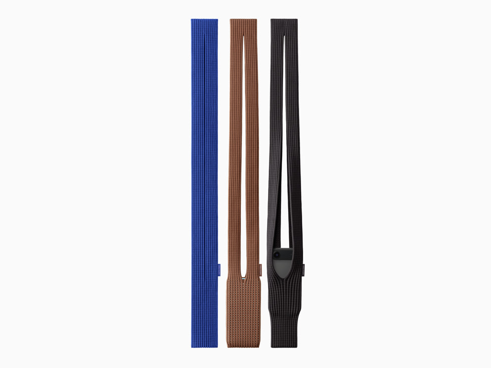 All three colors of iPhone Pocket long strap design.