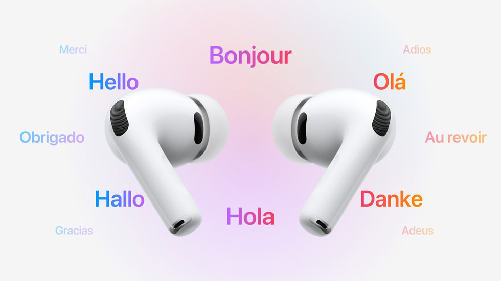 Une image des AirPods Pro 3.