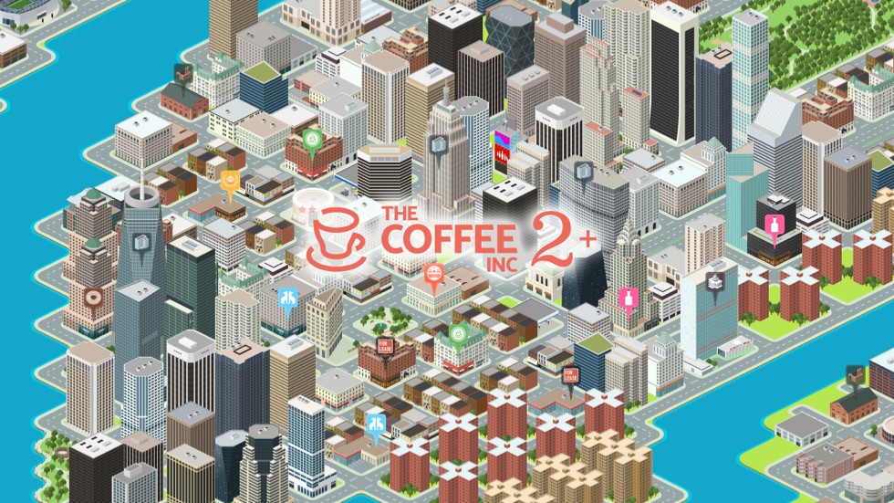 ゲーム「Coffee Inc 2+」のキーアート。