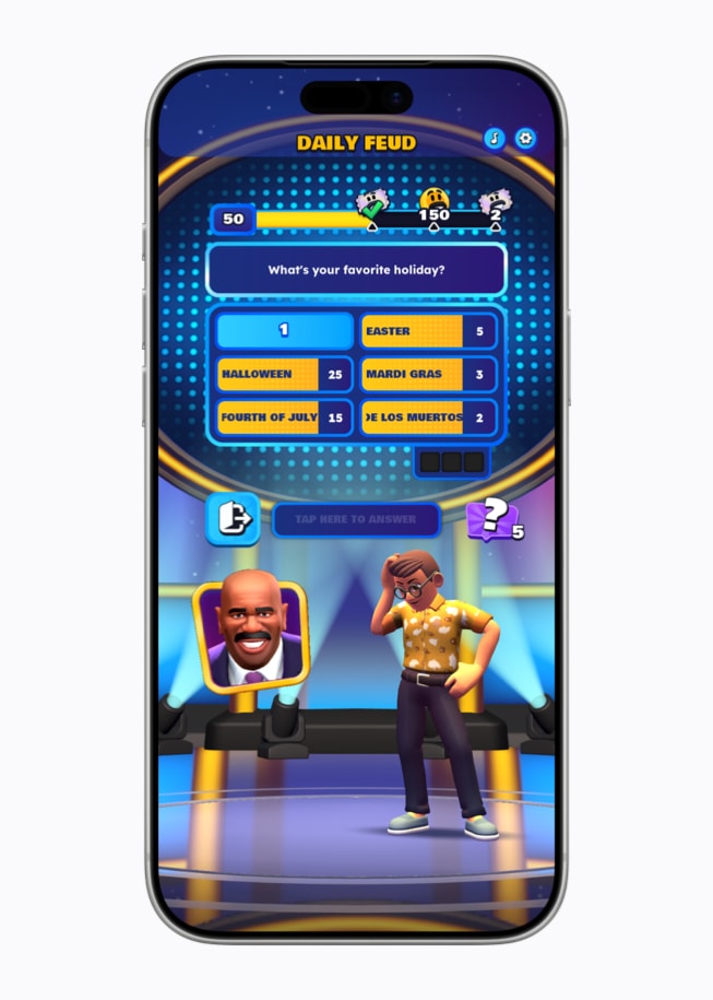 Una captura de pantalla de Family Feud Pocket.