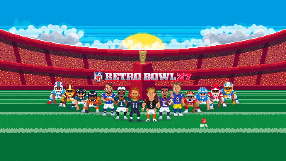Key art from Retro Bowl ’27.