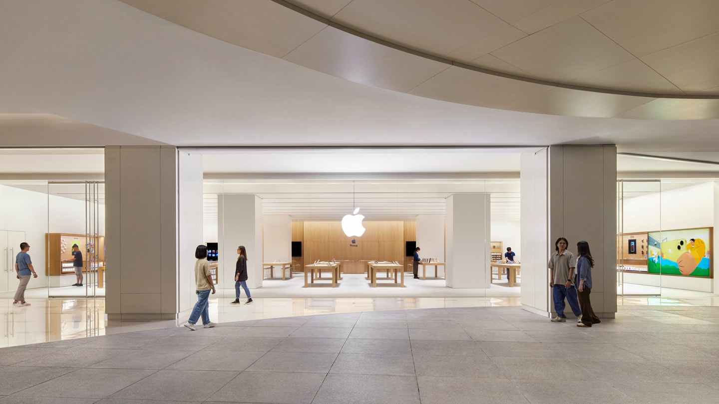 Apple MixC Shenzhen set udefra. 