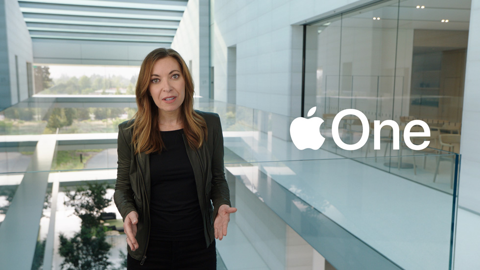 Lori Malm, Apple Park’ta.