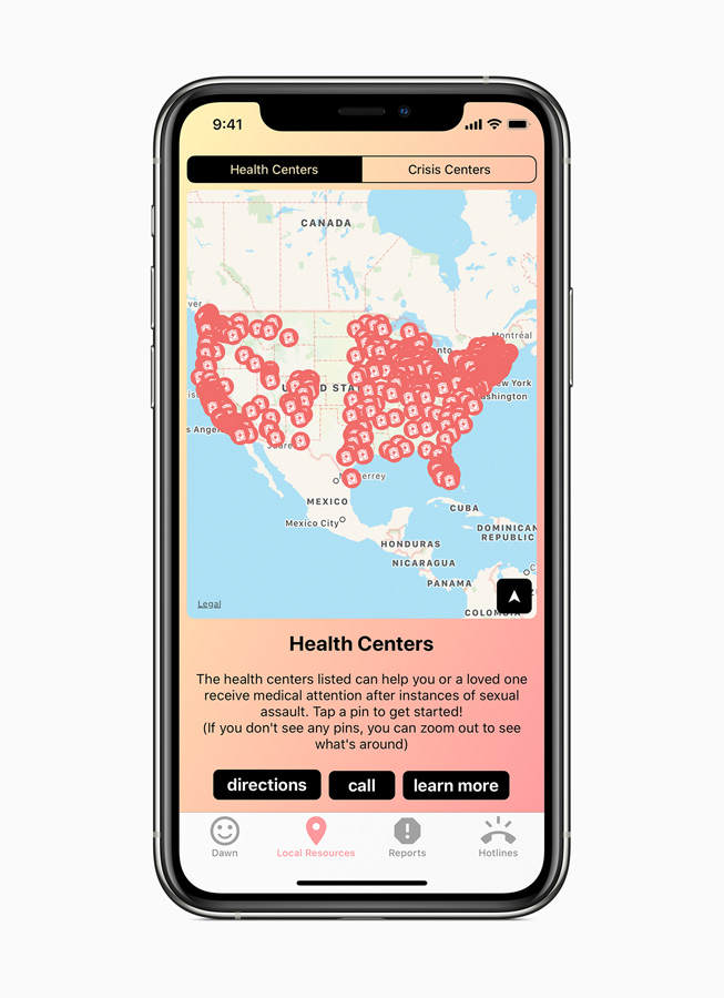 L’app ReDawn affichée sur l’iPhone 11 Pro
