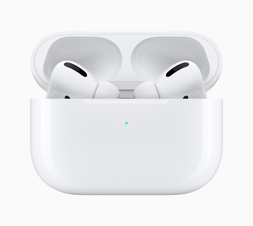 AirPods Pro ve şarj kutusu. 