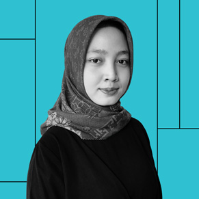 Aisyah Widya Nur Shadrina, uddannet fra Apple Developer Academy i Jakarta, Indonesien.