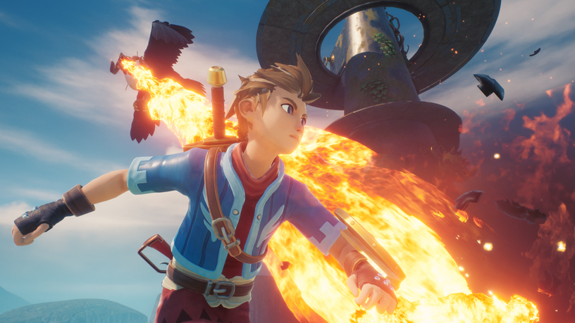 Apple Arcade’deki Oceanhorn 2: Knights of the Lost Realm oyunundan bir görüntü.