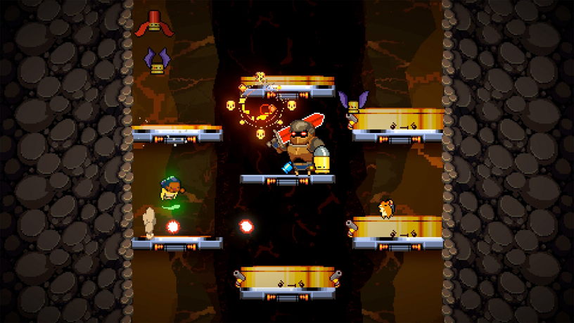 Apple Arcade için Devolver’dan “Exit the Gungeon”.