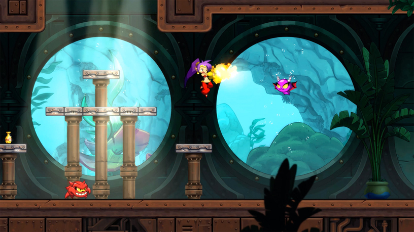 Apple Arcade’de WayFoward’dan “Shantae and the Seven Sirens”ın ekran görüntüsü.