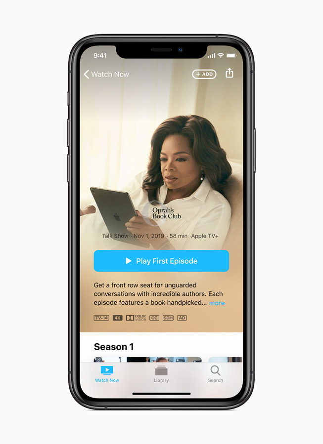 نادي أوبرا للكتاب على .Apple TV+ 