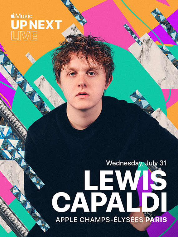 Apple Music Up Next Live、Apple Champs-ÉlyséesではLewis Capaldiが登場。