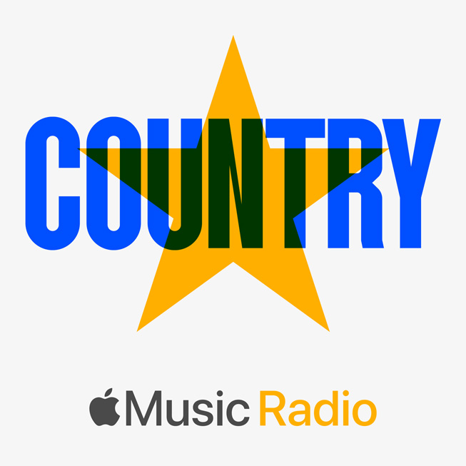 Apple Music Country için radyo istasyonu kapak resmi.