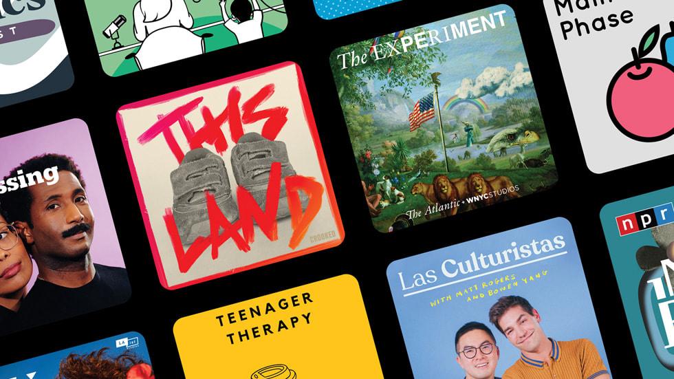 Apple Podcasts Best of 2021 winners.