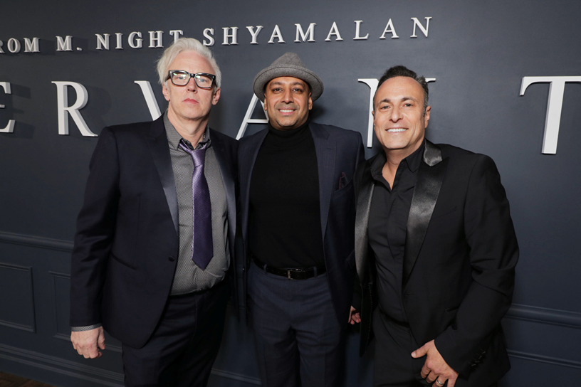 Tony Basgallop, Ashwin Rajan og Jason Blumenthal. 