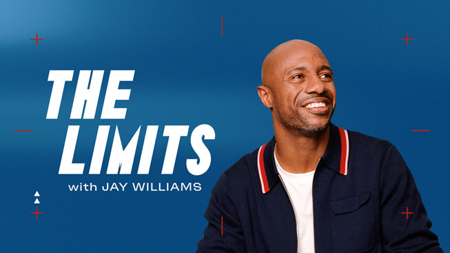 “The Limits with Jay Williams” için Apple Podcasts banner’ı.