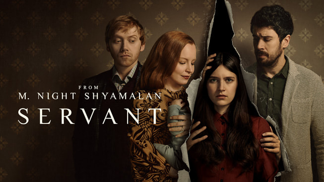 “Servant” için Apple TV+ banner’ı.