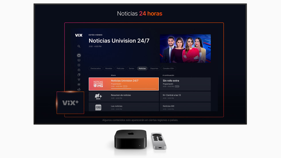 Yılın Apple TV Uygulaması ViX’ten bir görsel.
