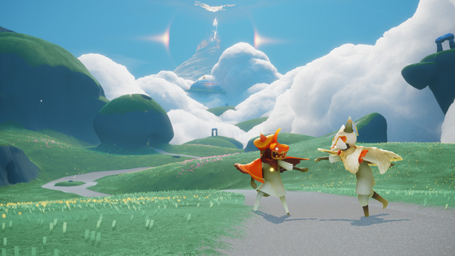 “Sky: Children of the Light”의 스크린샷.