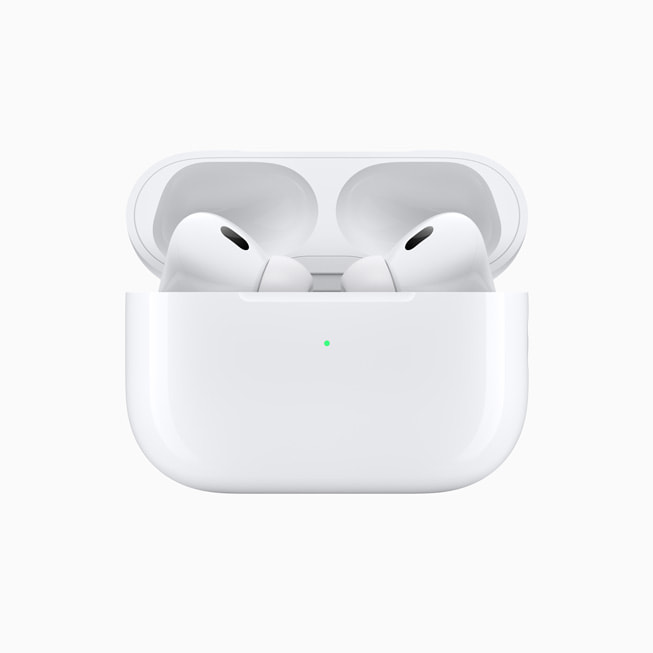 充電ケースに入っているAirPods Pro（第2世代）。