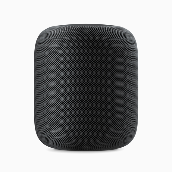 太空灰色 HomePod。