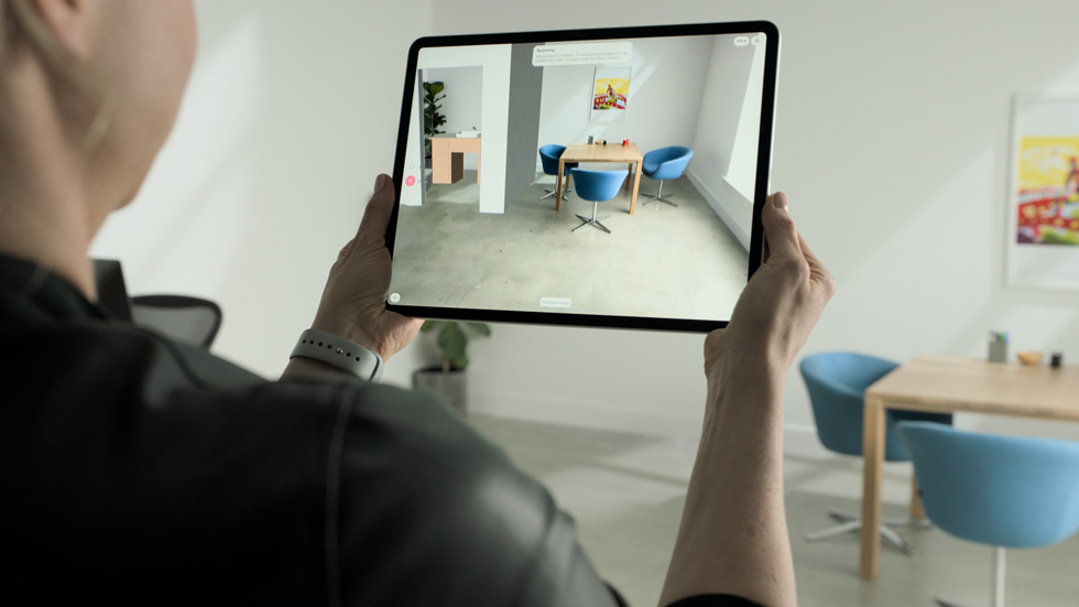 새로운 iPad Pro의 Shapr3D 앱.