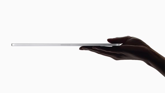 iPad Pro’nun yan profilden görünümü