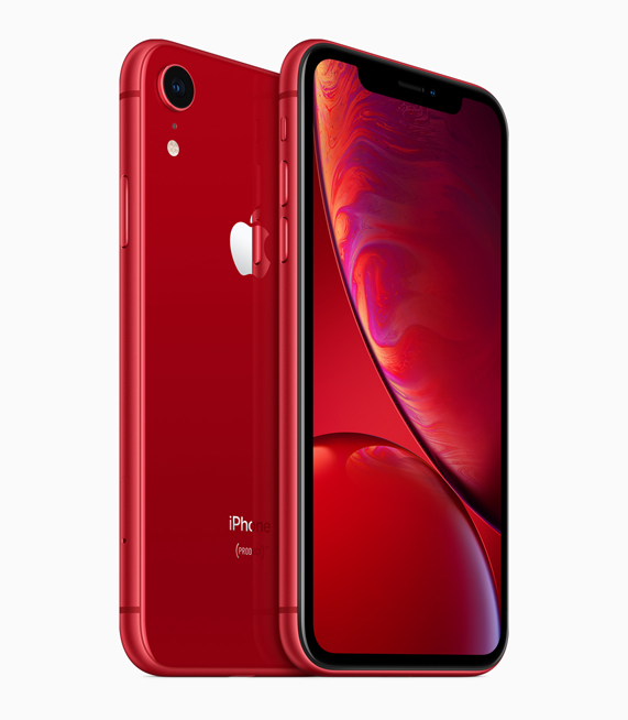 (PRODUCT)RED 마감의 iPhone XR.