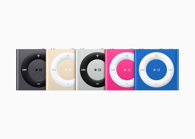 iPod shuffle (4. nesil) gösteriliyor.