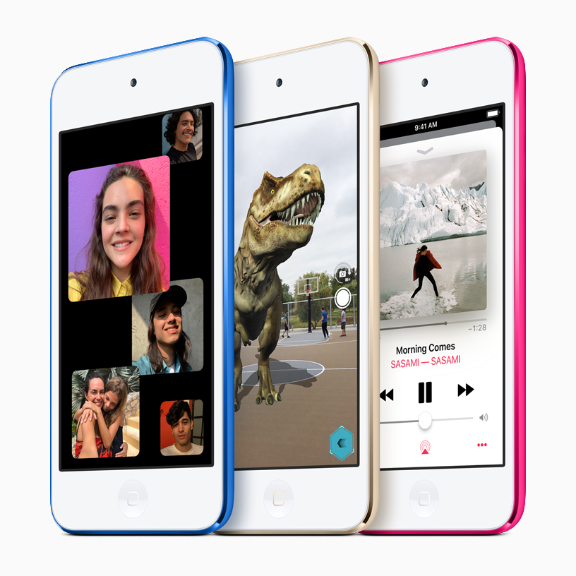 Yeni iPod touch ailesi. 