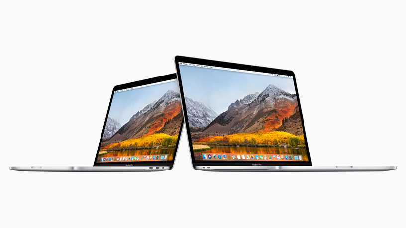 13 inç MacBook Pro ve 15 inç MacBook Pro.