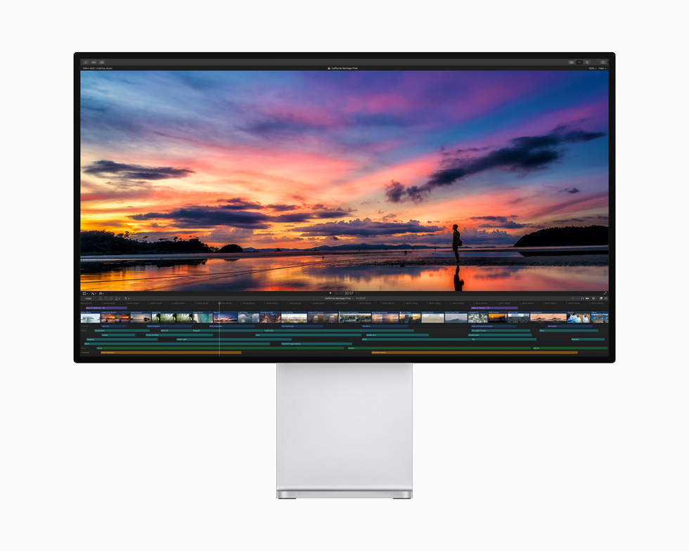 Mac Pro’da Final Cut Pro X. 