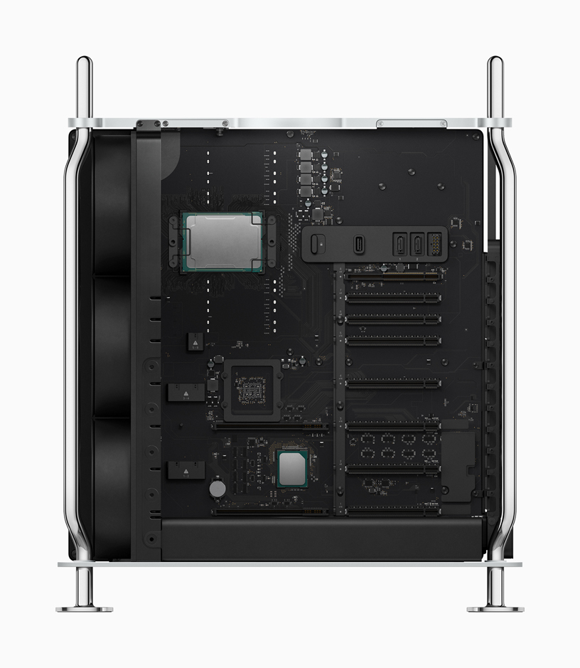 Mac Pro, güçlü Xeon işlemcilere sahip.