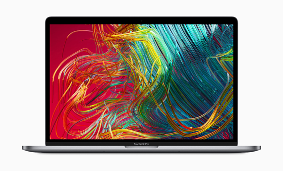 MacBook Pro ekranı.