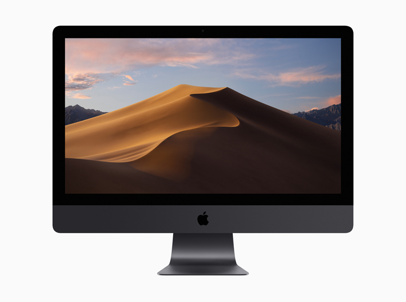Yeni macOS’un kurulu olduğu bir masaüstü Mac’in ekran görüntüsü