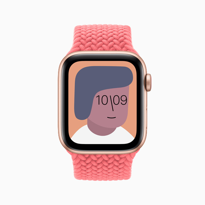 Apple Watch SE ekranında Artist kadranı.