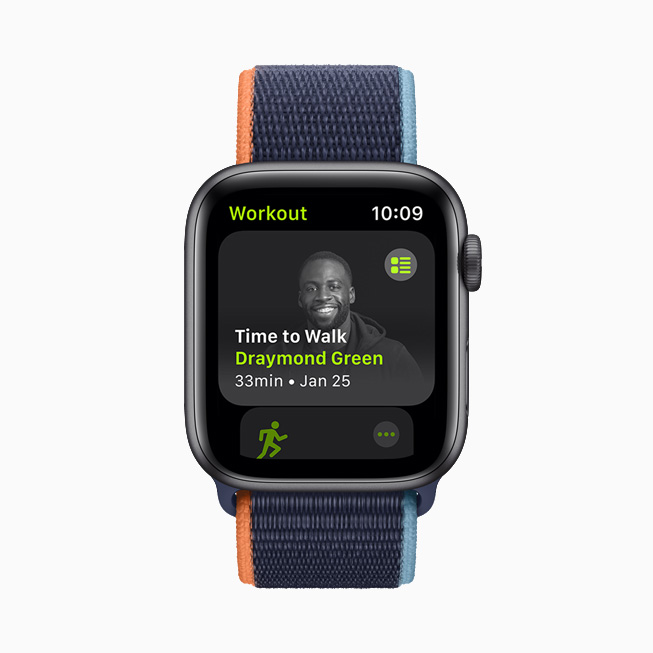 Draymond Green displayed on Apple Watch.